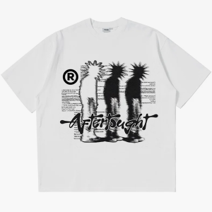 Afterthought T-Shirt: Y2K Aesthetic Graphic Tee for Coquette and Grunge Styles