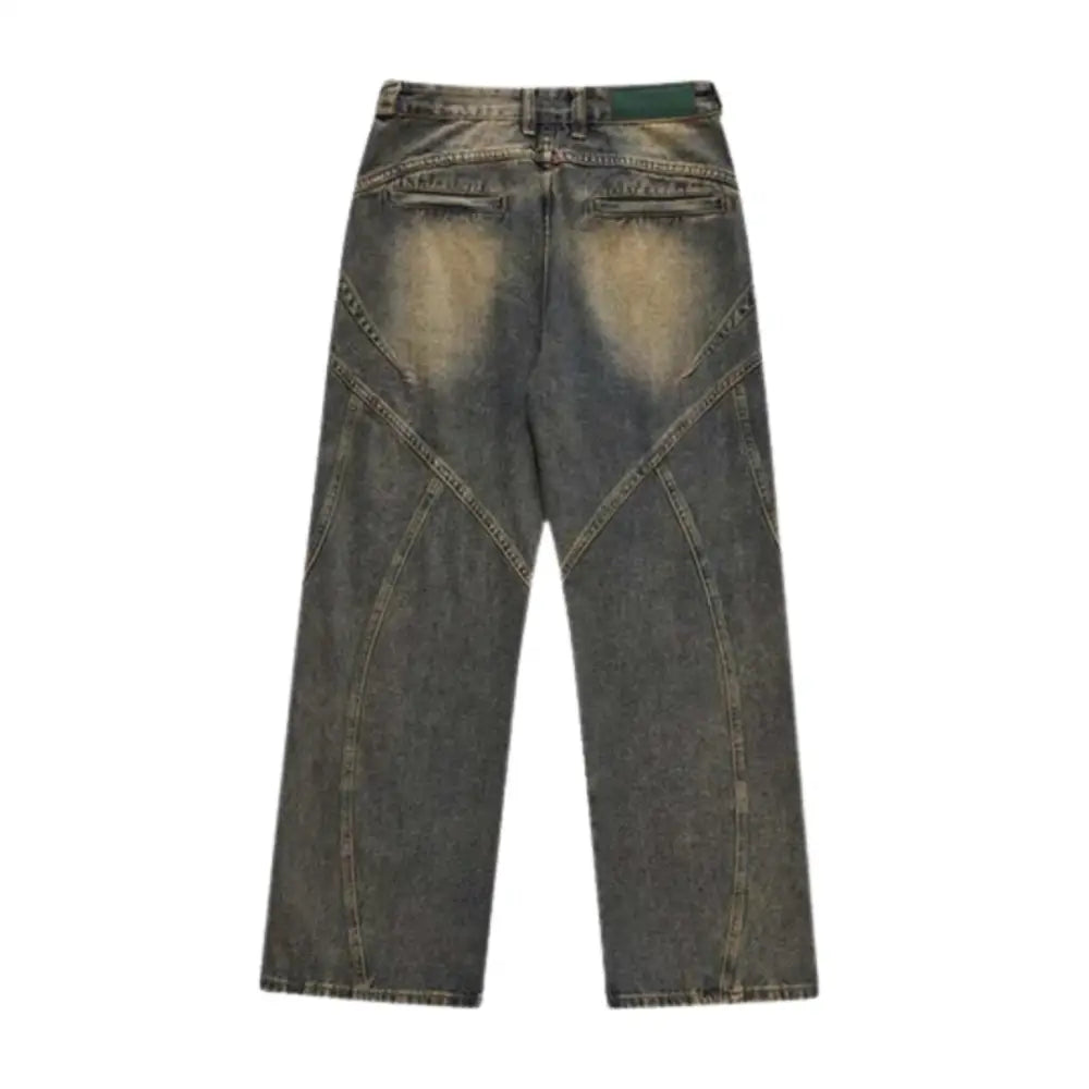 Agis Y2K Denim Baggy Jeans for Trendy Grunge and Coquette Aesthetic Outfits