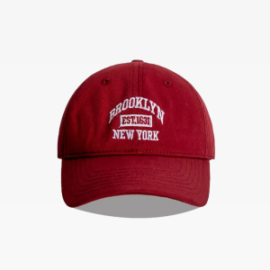 Brooklyn Baseball Cap: Y2K Aesthetic Hat for Trendy Coquette and Grunge Styles