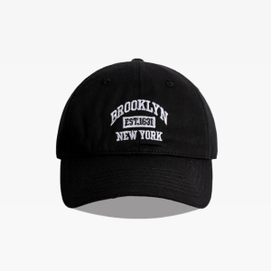 Brooklyn Baseball Cap: Y2K Aesthetic Hat for Trendy Coquette and Grunge Styles