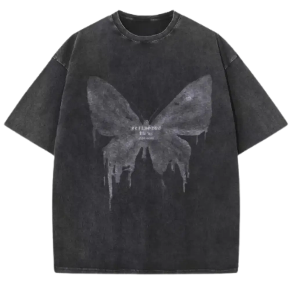 Butterfly Y2K T-Shirt: Trendy Comfort for Y2K Aesthetic Lovers