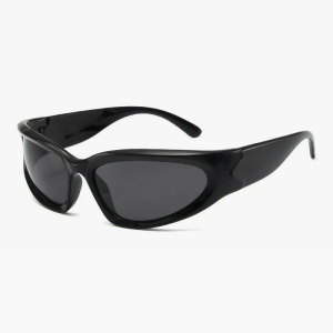 Chic Black Y2K Sunglasses for Retro Aesthetic Lovers and Trendsetters