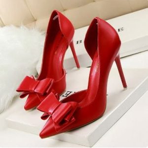 Chic Knotted Pumps: Y2K Heels for Trendy Coquette and Grunge Aesthetic Outfits