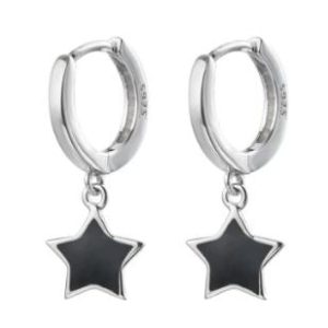 Chic Silver Dangle Earrings for Y2K Fashion Lovers - Perfect for Coquette and Grunge Aesthetics