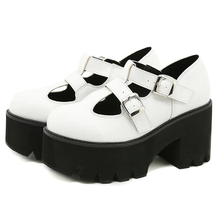 Chunky Y2K Platform Sandals for Trendy Coquette and Grunge Aesthetic Outfits