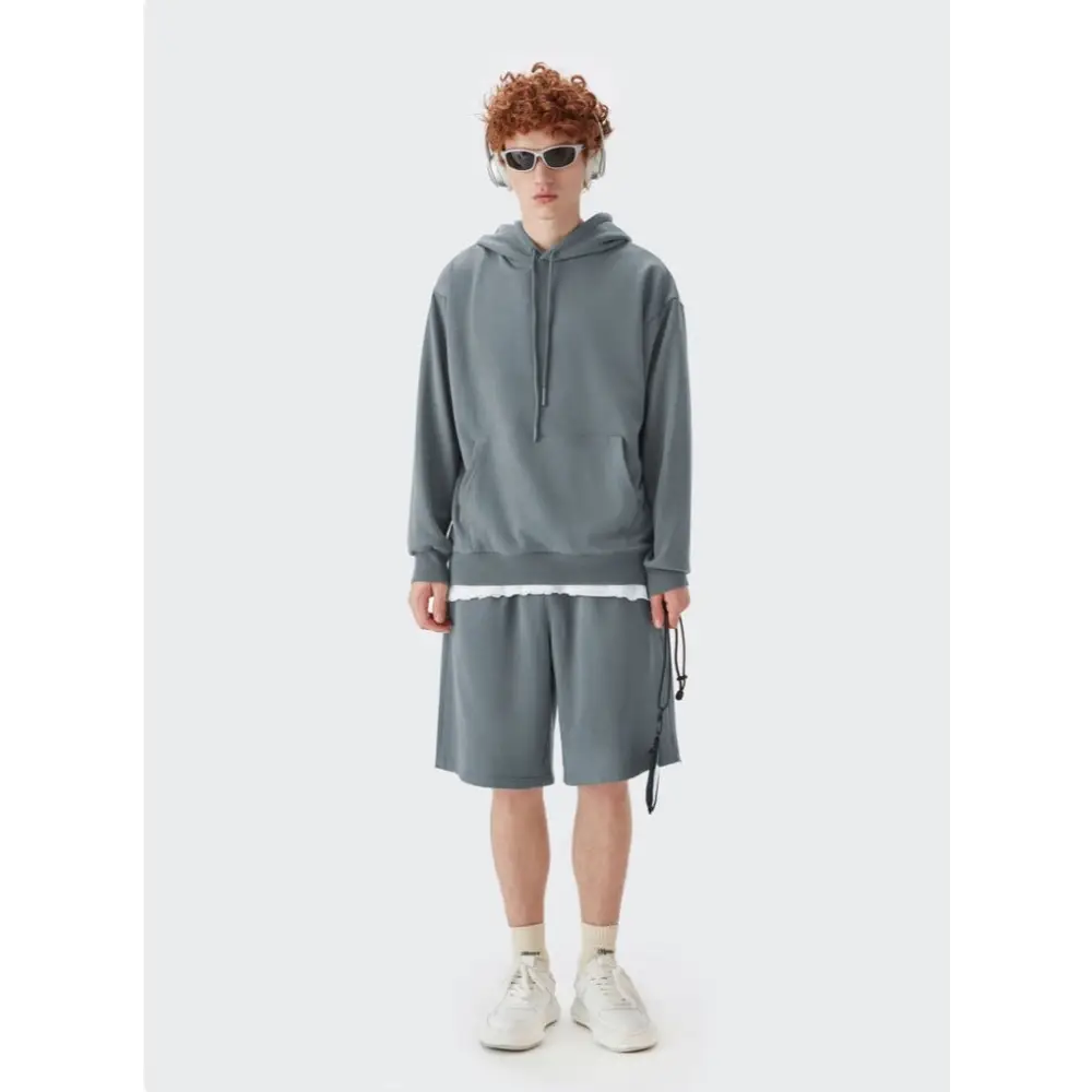 Comfy Oversized Y2K Hoodie with Drawstring - Perfect for Grunge and Coquette Aesthetic