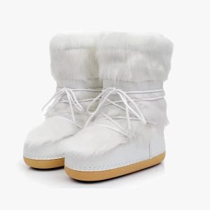 Coquette Aesthetic Fluffy Boots for Y2K Fashion - Cute and Comfy Footwear