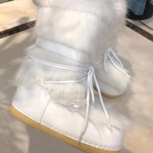 Coquette Aesthetic Fluffy Boots for Y2K Fashion - Cute and Comfy Footwear