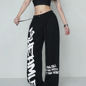 Coquette Aesthetic Printed Sweatpants for Y2K Fashion Lovers - Comfy and Stylish Outfits