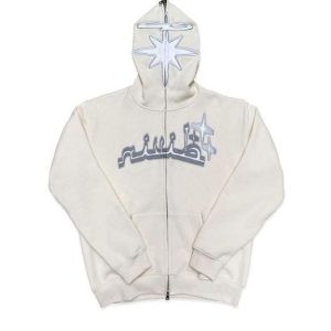 Coquette Aesthetic White Y2K Hoodie - Cute and Comfy for Trendy Outfits