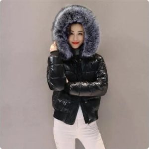 Coquette Aesthetic Zip Up Y2K Puffer Jacket for Trendy Y2K Fashion Lovers