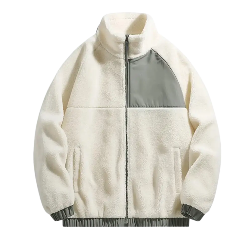 Cozy 500gsm 100% Cotton Fleece Y2K Jacket for Ultimate Y2K Fashion Vibes