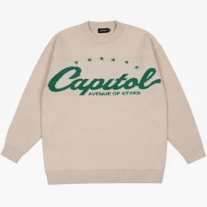 Cozy Knitted Y2K Sweater for Vintage Aesthetic Fashion Lovers