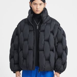 Cozy Oversized Puffer Jacket for Y2K Fashion Lovers - Perfect for Grunge and Coquette Aesthetics