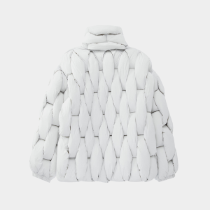 Cozy Oversized Puffer Jacket for Y2K Fashion Lovers - Perfect for Grunge and Coquette Aesthetics