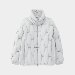 Cozy Oversized Puffer Jacket for Y2K Fashion Lovers - Perfect for Grunge and Coquette Aesthetics