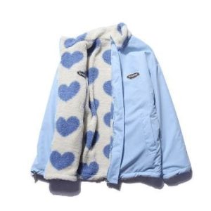 Cozy Oversized Y2K Plush Coat for Ultimate Comfort and Style in Y2K Fashion