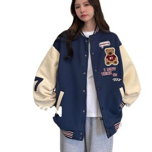 Cozy Teddy Y2K Jacket for Ultimate Comfort in Vintage Aesthetic Style