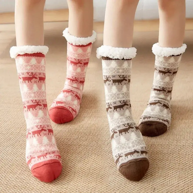 Cozy Y2K Fluffy Christmas Socks for Ultimate Comfort and Festive Vibes