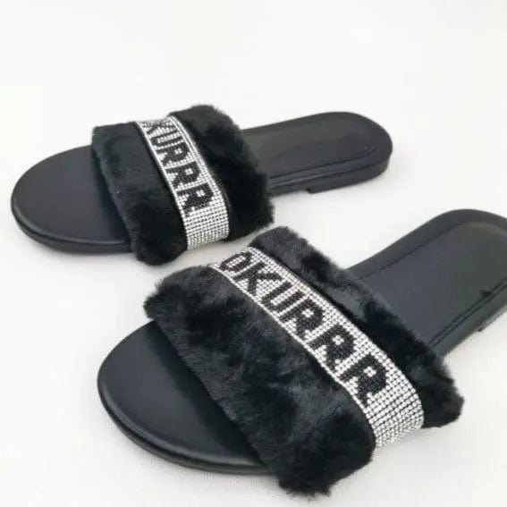 Cozy Y2K Fuzzy Hair Slippers for Ultimate Comfort and Cute Aesthetic Vibes