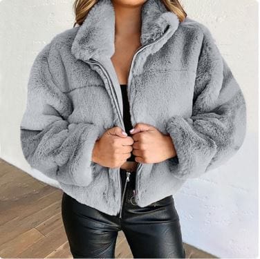 Cozy Y2K Plush Overcoat for Ultimate Comfort and Style in Y2K Fashion