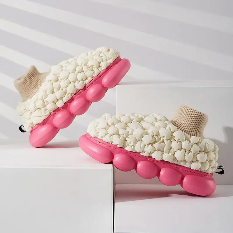 Cozy Y2K Popcorn Slippers for Cute Aesthetic Vibes and Comfy Style