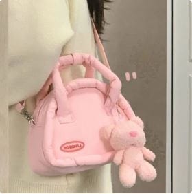 Cute Y2K Aesthetic Shoulder Bag for Coquette and Grunge Outfits