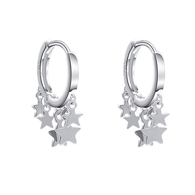 Dangle Star Y2K Earrings - Cute Aesthetic Jewelry for Y2K Fashion Lovers