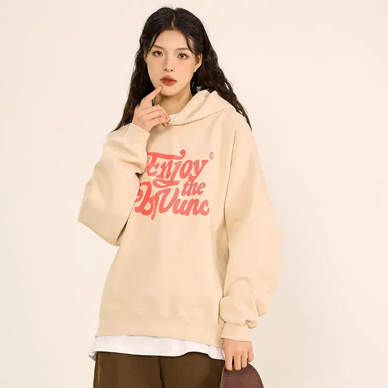 Enjoy Life Y2K Hoodie: Embrace Vintage Aesthetic with Comfy Style and Retro Vibes