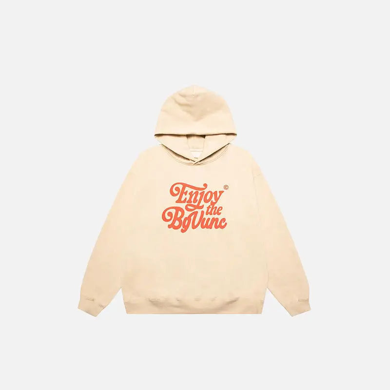 Enjoy Life Y2K Hoodie: Embrace Vintage Aesthetic with Comfy Style and Retro Vibes