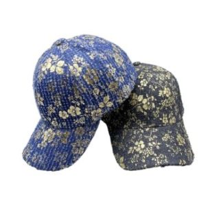 Floral Print Y2K Cap - Trendy Coquette Aesthetic Accessory for Y2K Fashion Lovers