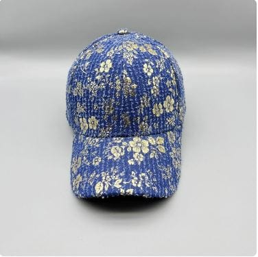 Floral Print Y2K Cap - Trendy Coquette Aesthetic Accessory for Y2K Fashion Lovers