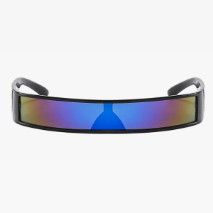 Futuristic Y2K Wrap Around Sunglasses for Trendy Aesthetic Looks