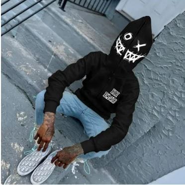 Gothic Grunge Y2K Full Zip Hoodie - Edgy Aesthetic Layering Essential for Unique Style