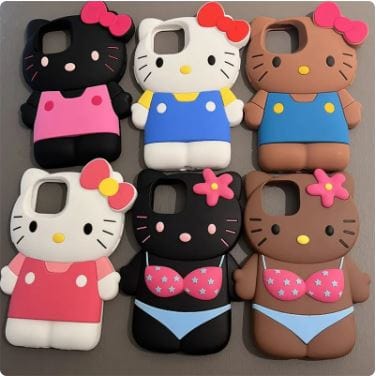 Hello Kitty Y2K Aesthetic Phone Case - Cute Kawaii Style for Trendy Fashion Lovers