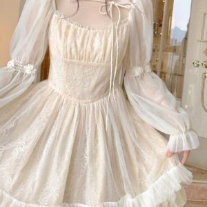 Kawaii Japanese Dress: Adorable Y2K Aesthetic Outfit for Cute and Playful Styles