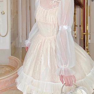 Kawaii Japanese Dress: Adorable Y2K Aesthetic Outfit for Cute and Playful Styles