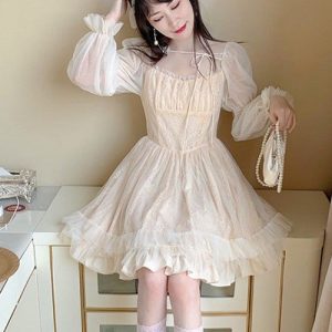 Kawaii Japanese Dress: Adorable Y2K Aesthetic Outfit for Cute and Playful Styles