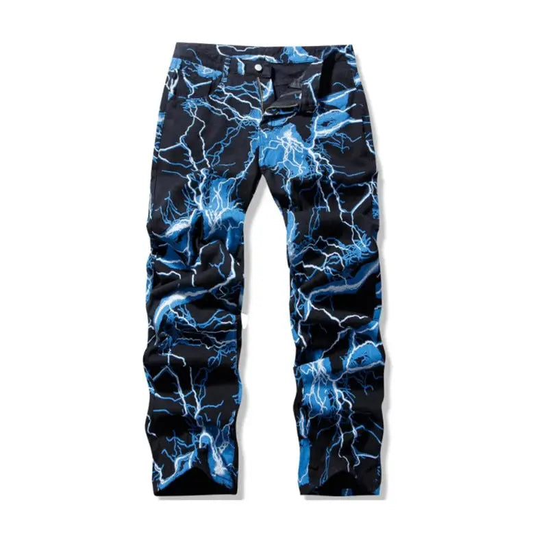 Laser-Printed Y2K Jeans for Trendy Streetwear - Embrace the Y2K Aesthetic!