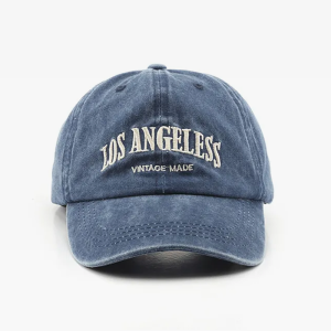 Los Angeles Vintage Cap: Y2K Aesthetic Hat for Retro Style Enthusiasts