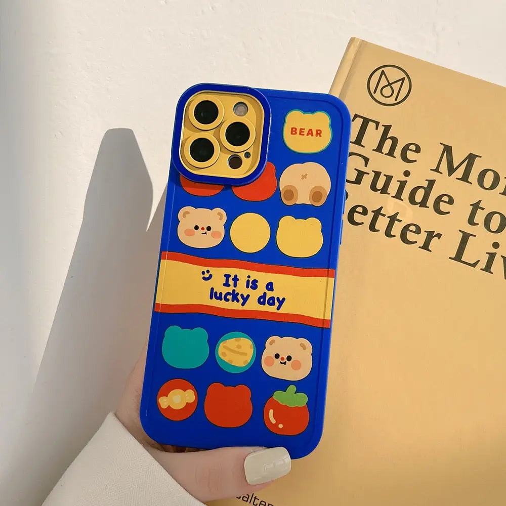 Lucky Day Y2K Aesthetic Mobile Phone Case for iPhone - Cute & Trendy Design