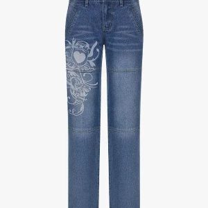 Moussy Vintage Y2K Jeans: Retro Grunge Style for Aesthetic Outfits and Everyday Wear