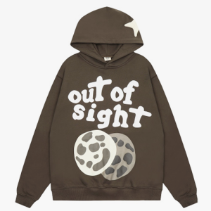 Out Of Sight Y2K Hoodie: Comfy Grunge Style for Aesthetic Outfits and Everyday Wear