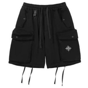 Oversized Y2K Cargo Shorts for Trendy Coquette and Grunge Aesthetic Outfits