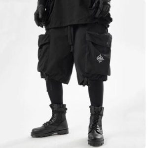 Oversized Y2K Cargo Shorts for Trendy Coquette and Grunge Aesthetic Outfits