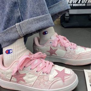 Pastel Aesthetic Shoes for Y2K Fashion Lovers - Cute and Comfy Footwear