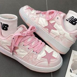 Pastel Aesthetic Shoes for Y2K Fashion Lovers - Cute and Comfy Footwear