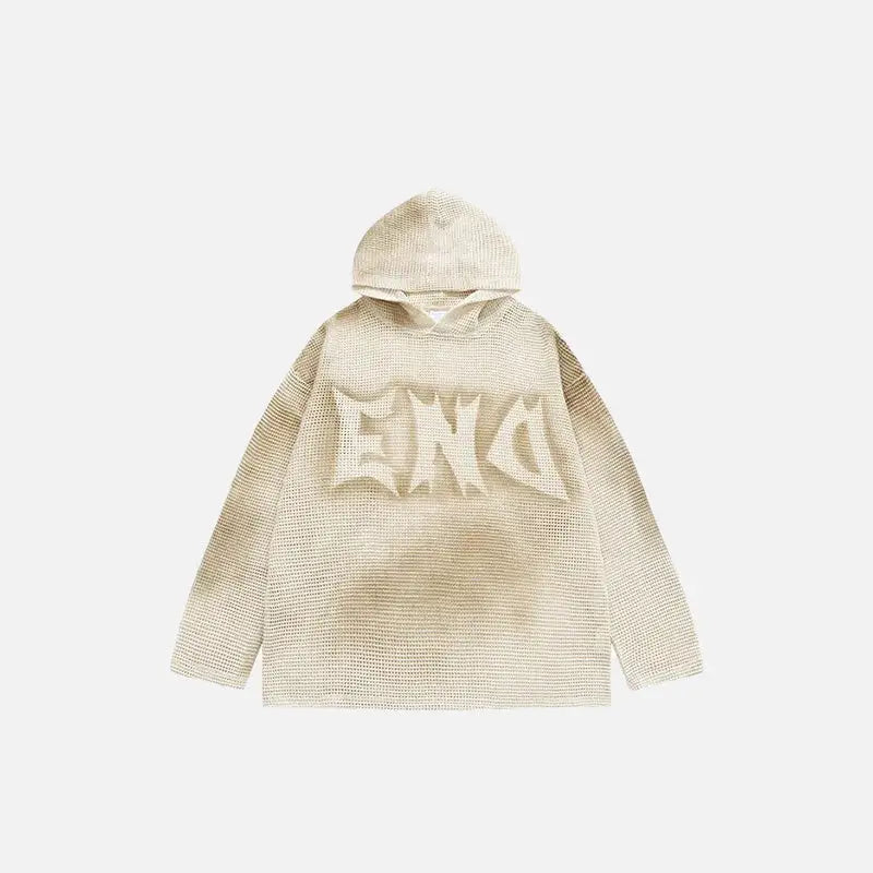 Retro Distressed Y2K Hoodie for Trendy Grunge Aesthetic Outfits and Comfy Style