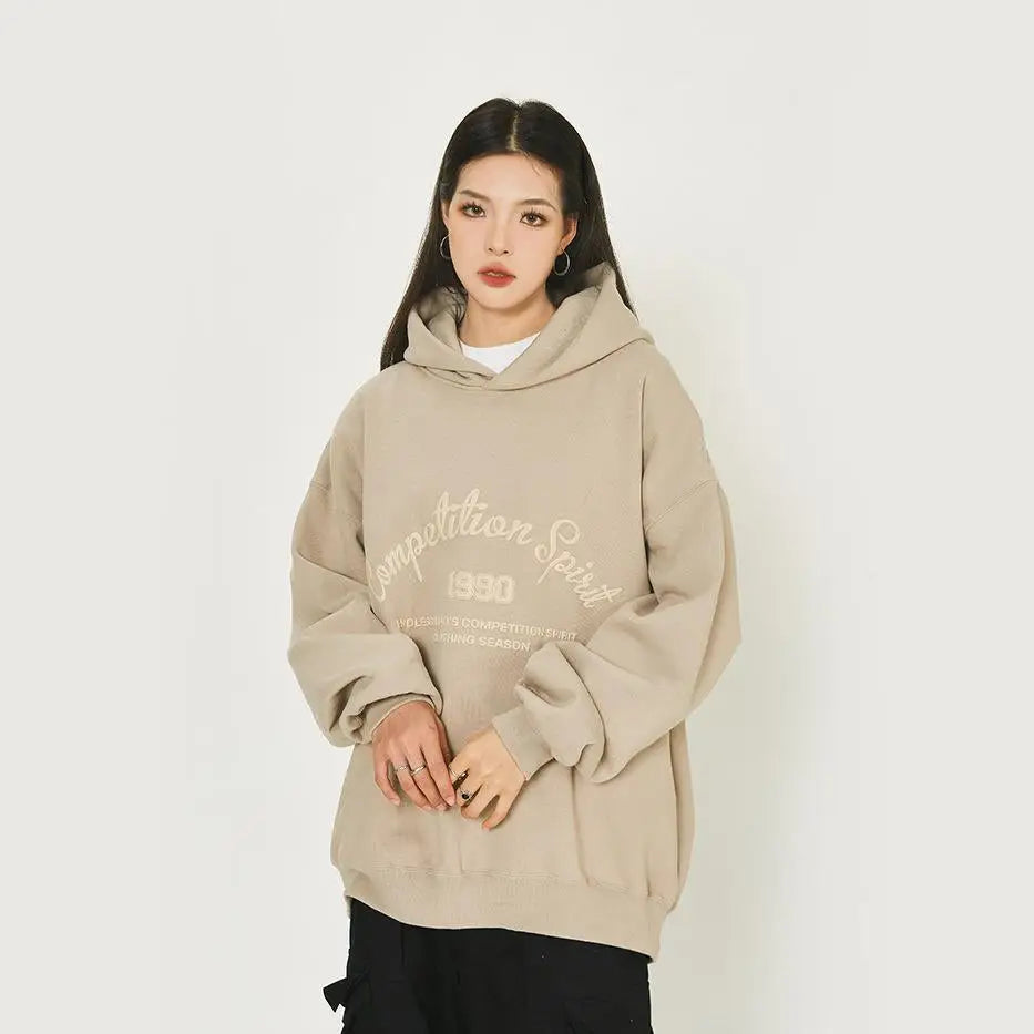 Retro Endless Road Y2K Hoodie - Vintage-Inspired Comfy Streetwear for Y2K Aesthetic Lovers