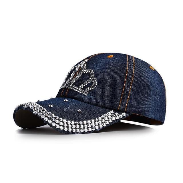 Rhinestone Crown Y2K Cap - Sparkly Accessory for Y2K Fashion and Coquette Aesthetic